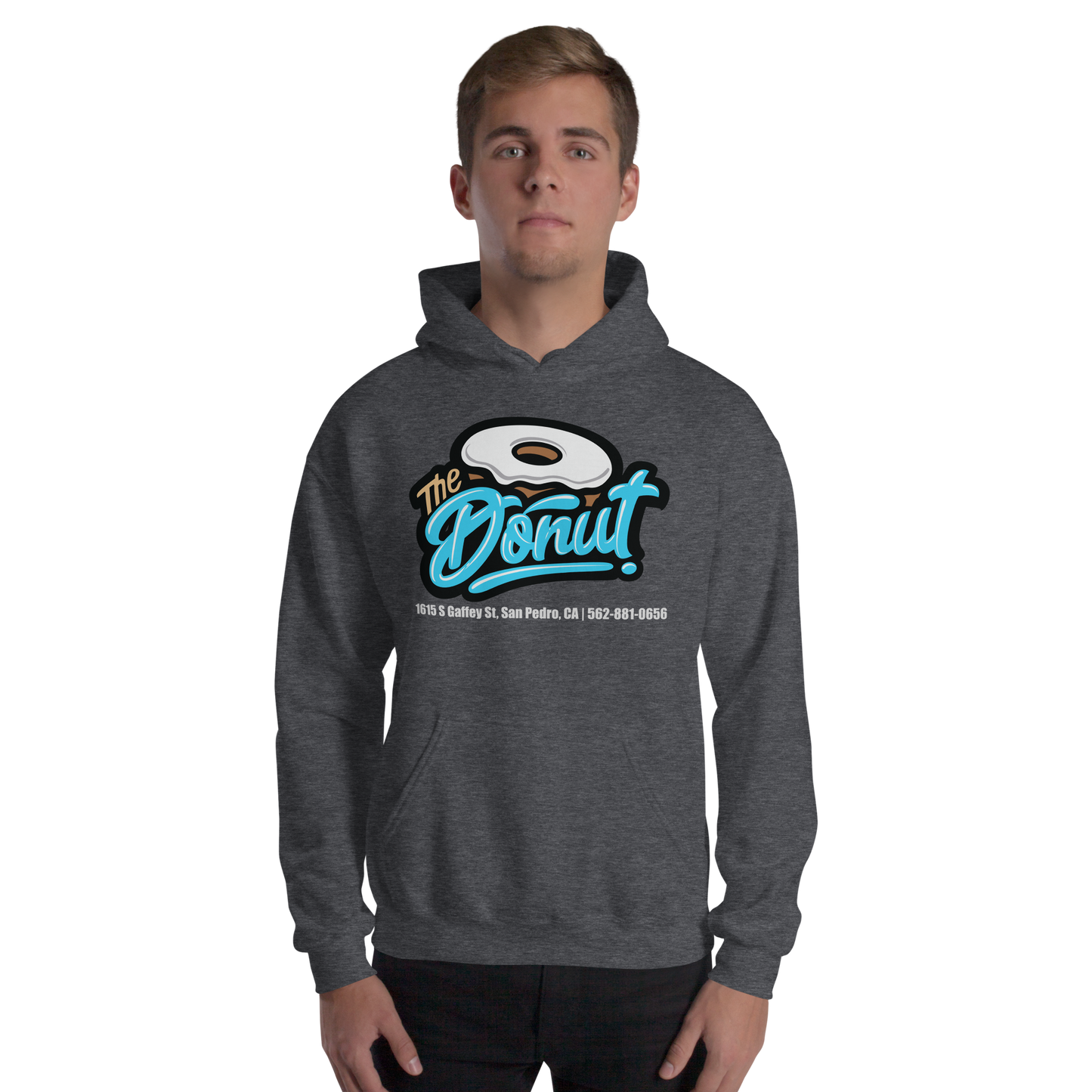 The Donut - Dark Heather Hoodie