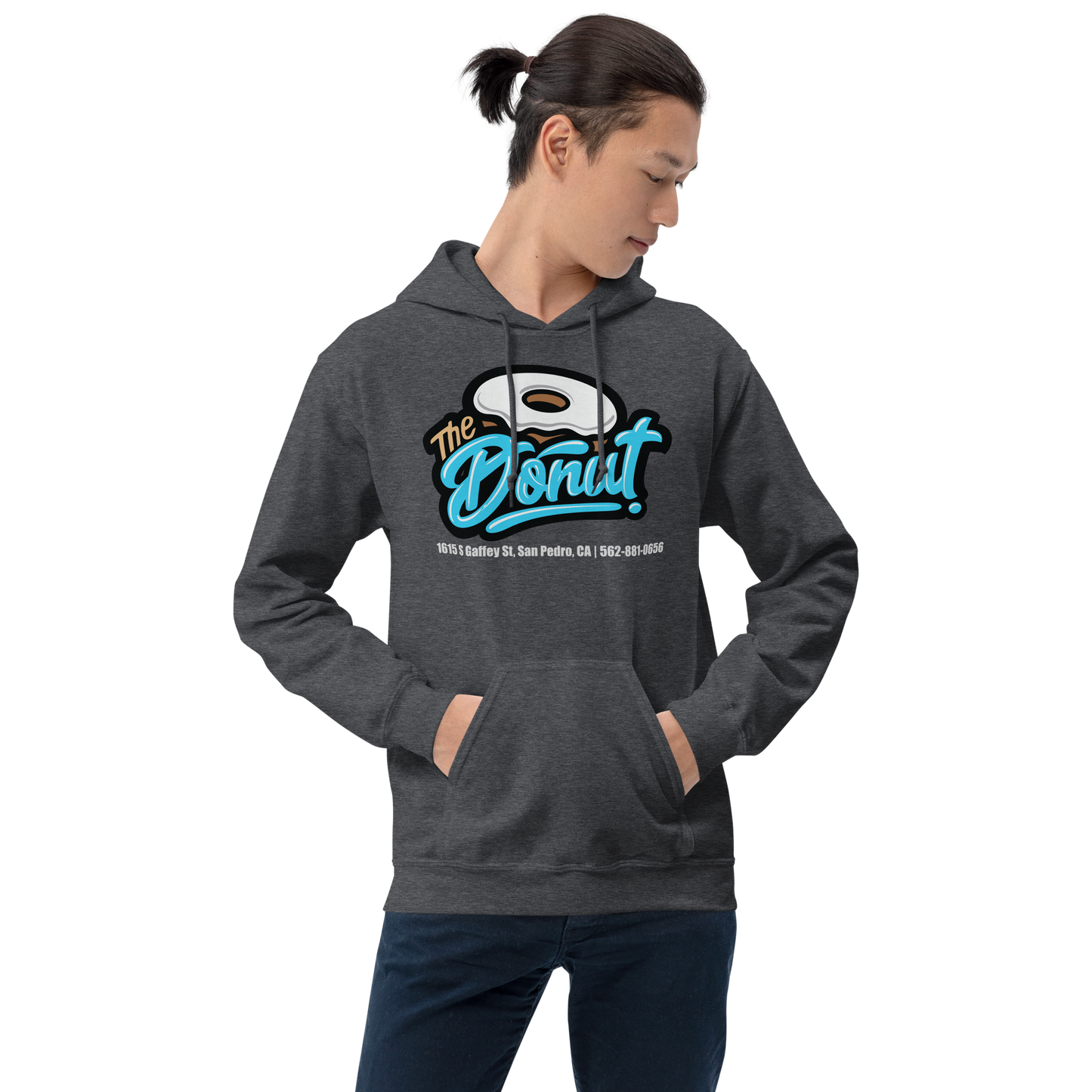 The Donut - Dark Heather Hoodie