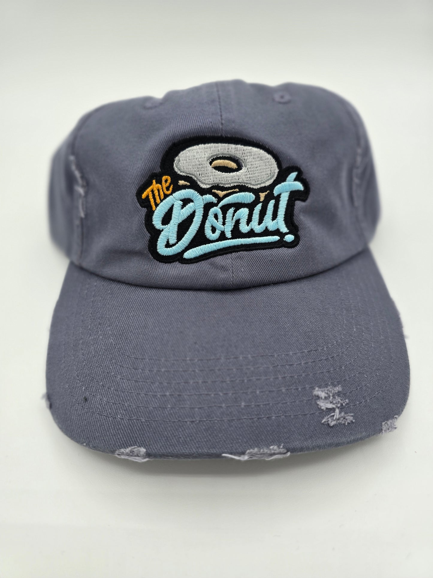 The Donut Distressed Dad Hat