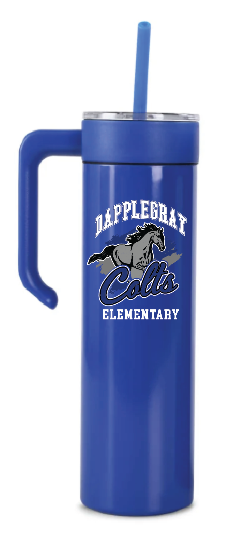 Dapplegray Skinny Tumbler UV DTF