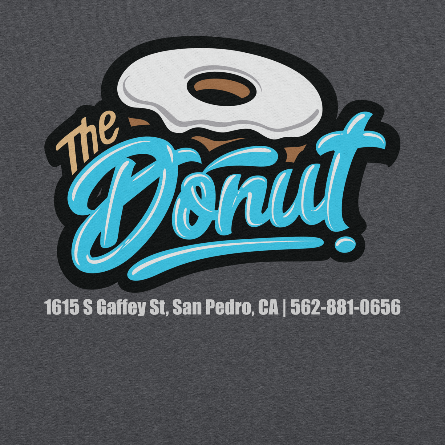 The Donut - Dark Heather Hoodie