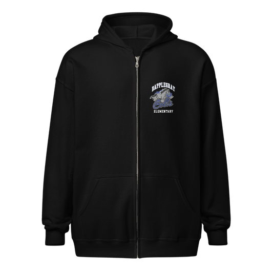 Youth Dapplegray Colts on Black Full Zip Hoodie